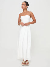 Brightwell Maxi Dress White